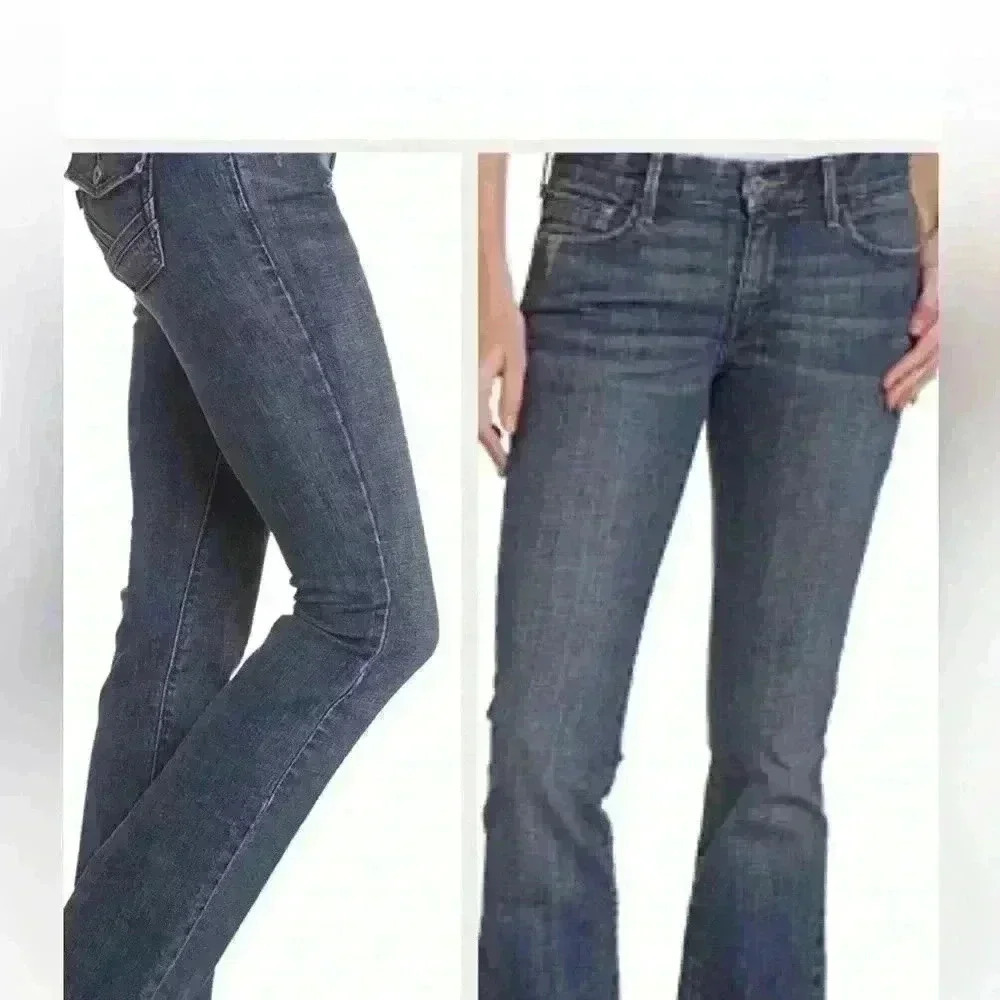 Levi’s size 16 medium waist 38 ,547 Platinum Flare.GUC .Dark wash.